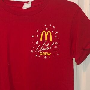 Mariah Carey Christmas T-Shirt, Red, Limited Edition, McDonald’s Collab